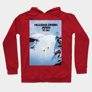 Nozawa Onsen Japan ski Hoodie